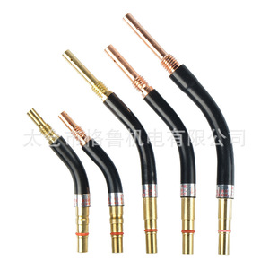 Antorcha de Soldadura Mig Mag, Flexible, 200A 350A 500A, CO2, Tipo Cuello de Cisne, Refrigerada por Aire, Recubierta de Cobre, Accesorios para Soldadura - Product Image 1