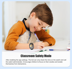 Montre intelligente rose pour enfants pour fille avec appel téléphonique 4G GPS WiFi Location Kids Gift AI Friend with Learning Games No Disturb in School - Product Image 6