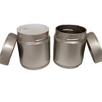 Boîtes métalliques personnalisées 60*H60/60*H68/60*H100mm 30g/40g/50g pour poudre de Matcha de qualité alimentaire, emballage hermétique pour bonbons