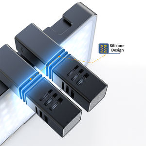 X mamen จัดส่งรวดเร็วไฟไมโครโฟนเติมแสงพร้อมไฟไมโครโฟนวิดีโอแบบพกพา2 in 1 - Product Image 6