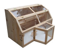 Maison d'animaux en bois, hamster d'inde, cochon d'inde