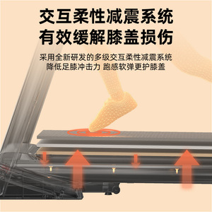 Caminadora Eléctrica Plegable de 1200 mm x 460 mm con Cinta de Correr para Uso Comercial y 15 Niveles de Ajuste de Inclinación - Product Image 5