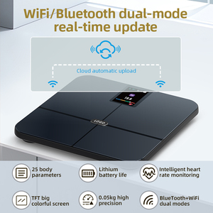 Nhà Máy Bán Hàng Trực Tiếp Biểu Tượng Tùy Chỉnh Phòng Tắm Cơ Thể Chất Béo Trọng Lượng Máy Cân Trọng Lượng Kỹ Thuật Số Thông Minh Có Trọng Lượng Quy Mô - Product Image 3