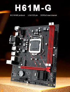 JGINYUE H61 LGA 1155 M-ATX scheda madre H61M-G I3 I5 I7 E3 V2 CPU <span class=keywords><strong>DDR3</strong></span> 1333 1600MHz 16GB RAM SATA USB2.0 VGA - Product Image 3