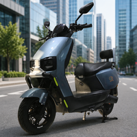 Bicicleta Eléctrica Plegable de Alta Velocidad, Cuadro de Acero al Carbono Resistente, Doble Batería, Asistencia Eléctrica, Largo Alcance, para Desplazamientos Diarios en la Ciudad