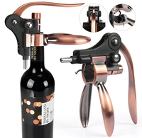 Ensemble cadeau d'ouvre-bouteilles à vin anciens personnalisés, prix d'usine pour Noël et mariage, tire-bouchons et ouvre-bouteilles