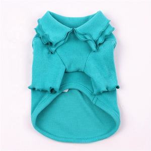 Katoenen Verdikte Huisdier Herfst Winter Basis Shirt Warm Puppy Shirt Hondenkleding - Product Image 6