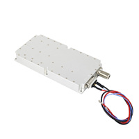 Module amplificateur de signal RF anti-radar GaN personnalisé 50W/100W, bande large 7-12GHz, haute puissance