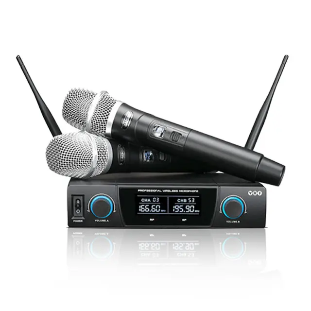 EALSEM Professional Handheld UHF Mic Wireless Dynamic Microphone For Conference Room