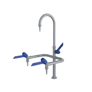 Factory hot sales medical hospital laboratory bench mixer faucet tap plastic lab faucet laboratory water tap