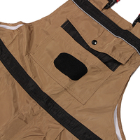 Gilet de dressage pour chien ergonomique et imperméable, combinaison respirante en nylon pour dresseur de chiens, vêtement de travail pour l'agilité, avec soutien-gorge à haute élasticité