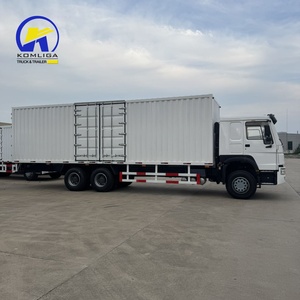 Gebrauchter Schwerlast-LKW aus China, 10 Räder, Sinotruk 30-Tonnen-Kastenwagen, 6x4 Howo Fracht-LKW Preis - Product Image 4