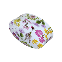 Fabricants de bonbons personnalisés Boîtes à biscuits au chocolat Boîte-cadeau Impression florale Boîtes de conserve vides de forme ovale