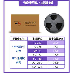<span class=keywords><strong>B772</strong></span> PNP <span class=keywords><strong>SMD</strong></span> Transistor SOT-223 40V 3A toute nouvelle usine d'origine en stock - Product Image 4