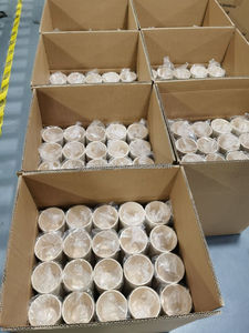 Vasos de papel para llevar bebidas calientes de 16 onzas, papel recubierto de pla biológico para tazas con tapa - Product Image 6