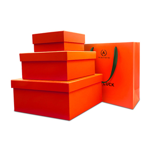 Hot sale 2023 luxury high quality cardboard gift box packing heaven and earth cover gift box