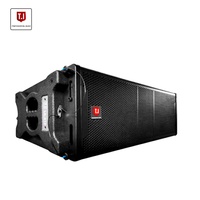 Sistema de Audio Profesional T.I Pro Audio LA-210 de 1200w, Altavoces Line Array, Kit de Sistema de Audio para Exteriores, Equipo de Sonido Activo