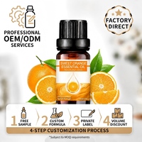 Huile Essentielle d'Orange Douce Pressée à Froid de Haute Qualité, Vente en Gros, OEM, Marque Privée, Certifiée ISO, pour Diffuseur et Soins de la Peau