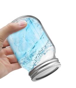 Mason kavanoz cam düzenli ağız 16oz <span class=keywords><strong>Canning</strong></span> kavanoz hava geçirmez kapaklı reçeller için gıda depolama hazırlık turşu - Product Image 2