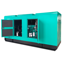 Générateur diesel triphasé silencieux portable de 50 kVA refroidi par eau pour les besoins en énergie temporaires sur les chantiers extérieurs
