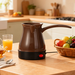 Cafetière électrique en acier inoxydable KE09066, pot à café éthiopien sous vide, idéal pour la maison, l'extérieur, la voiture, le camping-car – Nouveauté très demandée en Turquie - Product Image 6