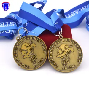 Benutzer definierte australische Cricket-Medaillen und Trophäen für den East Don Caster Cricekt Club
