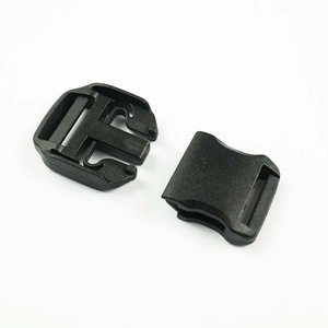 หัวเข็มขัดพลาสติกแบบปลดเร็ว 20 มม. สีดำ สำหรับกระเป๋า ทนทานต่อการสึกหรอ - Product Image 2