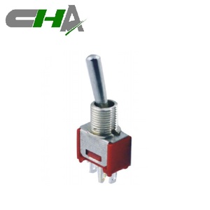 Nhà máy <span class=keywords><strong>mini</strong></span> chuyển đổi chuyển đổi 3 pin spdt 5A 250V nút màu đỏ On-on nhựa <span class=keywords><strong>mini</strong></span> chuyển đổi chuyển đổi - Product Image 1