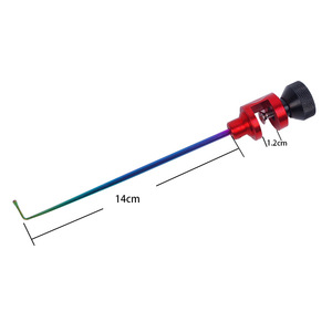 เข็มโลหะหลากสีขนาด 14 ซม. สำหรับถอดเบ็ดตกปลา อุปกรณ์ตกปลา - Product Image 1