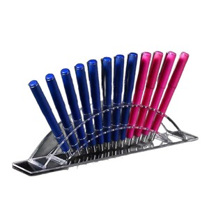 Soporte transparente de acrílico para brochas de maquillaje, organizador de escritorio para sombra de ojos y lápices de cejas, estante de almacenamiento - Product Image 2