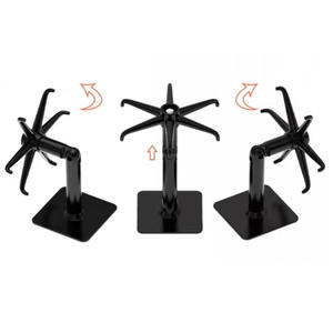 Support de Rangement Rotatif à 360 Degrés avec 6 Crochets Multi-usages pour Ustensiles de Cuisine, Spatules et Cuillères - Vente en Gros - Product Image 6