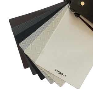 Home 30% Polyester 70% PVC Flame Retardant 1080 Window <b>Sunscreen</b> Fabric 5% Openness Roller Blinds Curtain Fabric Blackout - Product Image 2