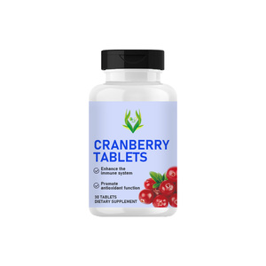 Tabletas de Arándano Rojo que Mejoran el Bienestar General, Vitamina C, Antioxidante, Tabletas de Liberación Prolongada - Product Image 1