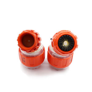 مقبس صناعي 56PA320-V 20A 3 جولة دبوس زاوية المكونات في المكونات الكهربائية صناعة البرتقال - Product Image 4