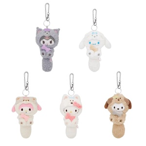 ตุ๊กตาชิสุขนยาวสีซินนามอนเมโลดี้ ปี 2025 พร้อมไส้ใยฝ้าย PP สำหรับตกแต่งกระเป๋าและรถยนต์ - Product Image 1