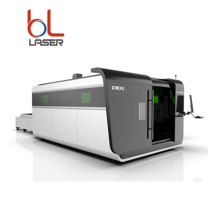 Machine de découpe laser à fibre métallique entièrement enveloppée, la plus vendue, de 1 kW à 8 kW, à vendre - Product Image 1