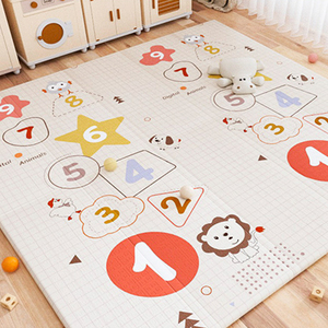 <span class=keywords><strong>Tapis</strong></span> de jeu pour bébé en <span class=keywords><strong>mousse</strong></span> XPE imperméable pliable de 2 cm d'épaisseur, <span class=keywords><strong>tapis</strong></span> de ramper portable pour bébés et tout-petits - Product Image 5