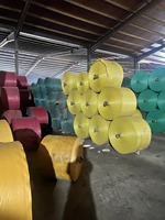 Rouleau de tissu tissé PP de haute qualité résistant à l'humidité, impression offset thermoscellée, sacs tissés en plastique pour l'agriculture, commandes personnalisées Shandong