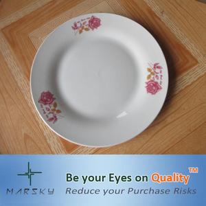 Ceramic Soup Plate Quality <strong>Inspection</strong> Service - Product Image 1