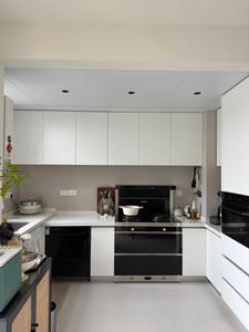 Armarios de Cocina de Madera Maciza de Estilo Nórdico, Gabinetes de Cocina Modulares Personalizados con Isla - Product Image 4