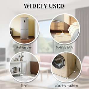 Juego de 4 Almohadillas de Goma Antideslizantes y Antivibraciones para Lavadoras y Secadoras - Resistentes para Muebles - Product Image 5