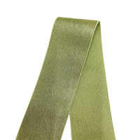 Bande élastique jacquard en nylon et spandex, unie, brillante et lisse, de 2 à 10 cm, pour vêtements, pantalons, chaussures, sous-vêtements, robes et chapeaux - Vente en gros