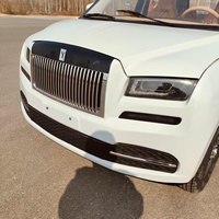 Nouvelle Voiture Électrique Chinoise Économique 60 km/h 3500W, 4 Portes, 4 Roues, pour la Mobilité des Personnes Âgées