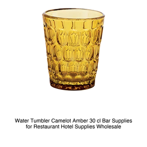 Vaso de Agua Camelot Amber 30 cl, Altura 10.5 cm, Diámetro 9 cm, M1934 - Product Image 2