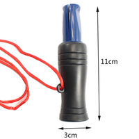 Nouveau extérieur chasse canard appel en plastique sifflet colvert faisan appelant leurre tir leurres appât outil chasseur chasse accessoire