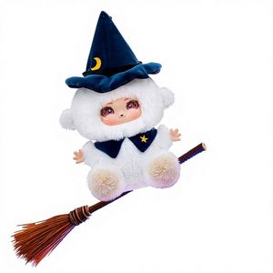 Figurine en peluche Nezha en costume de loup-garou, pendentif pour sac de fête, jouet tendance, cadeau d'anniversaire pour fille 14cm - Product Image 6