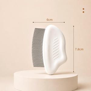 Râteau démêlant professionnel de luxe double face en acier inoxydable pour chiens, outil de toilettage à vapeur pour animaux de compagnie - Product Image 4