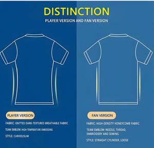 قميص كرة قدم تايلاندي ريترو فرنسي، قميص كرة قدم ريترو، ونسخة المشجعين - Product Image 6