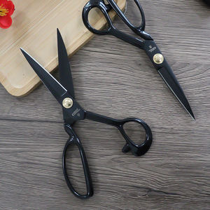 กรรไกรตัดผ้าอุตสาหกรรมยี่ห้อกีซอง ใบมีดเหล็กกล้าคาร์บอน ด้ามจับโลหะผสม - Product Image 6