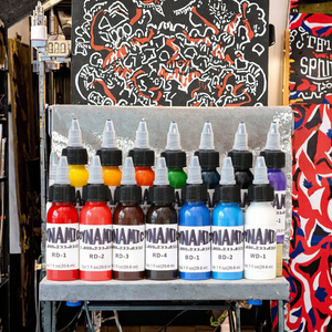 Ensemble professionnel d'encre pigmentée pour tatouage corporel <span class=keywords><strong>bio</strong></span>, 14 couleurs longue durée, faciles à appliquer, encre de tatouage économique 14 couleurs - Product Image 2